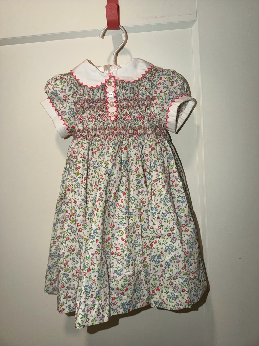 Pepa London Floral Smocked Dress size 12M
